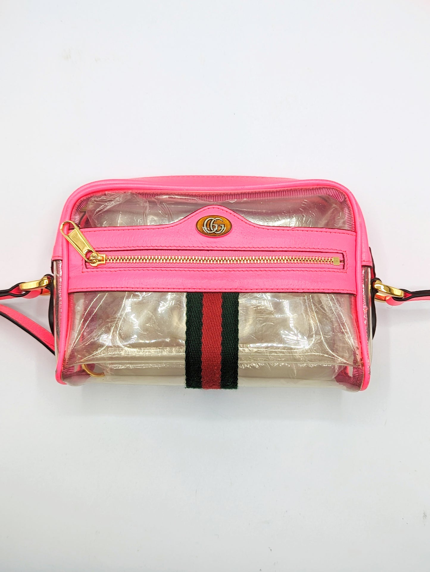 Gucci Neon Clear Ophidia Crossbody