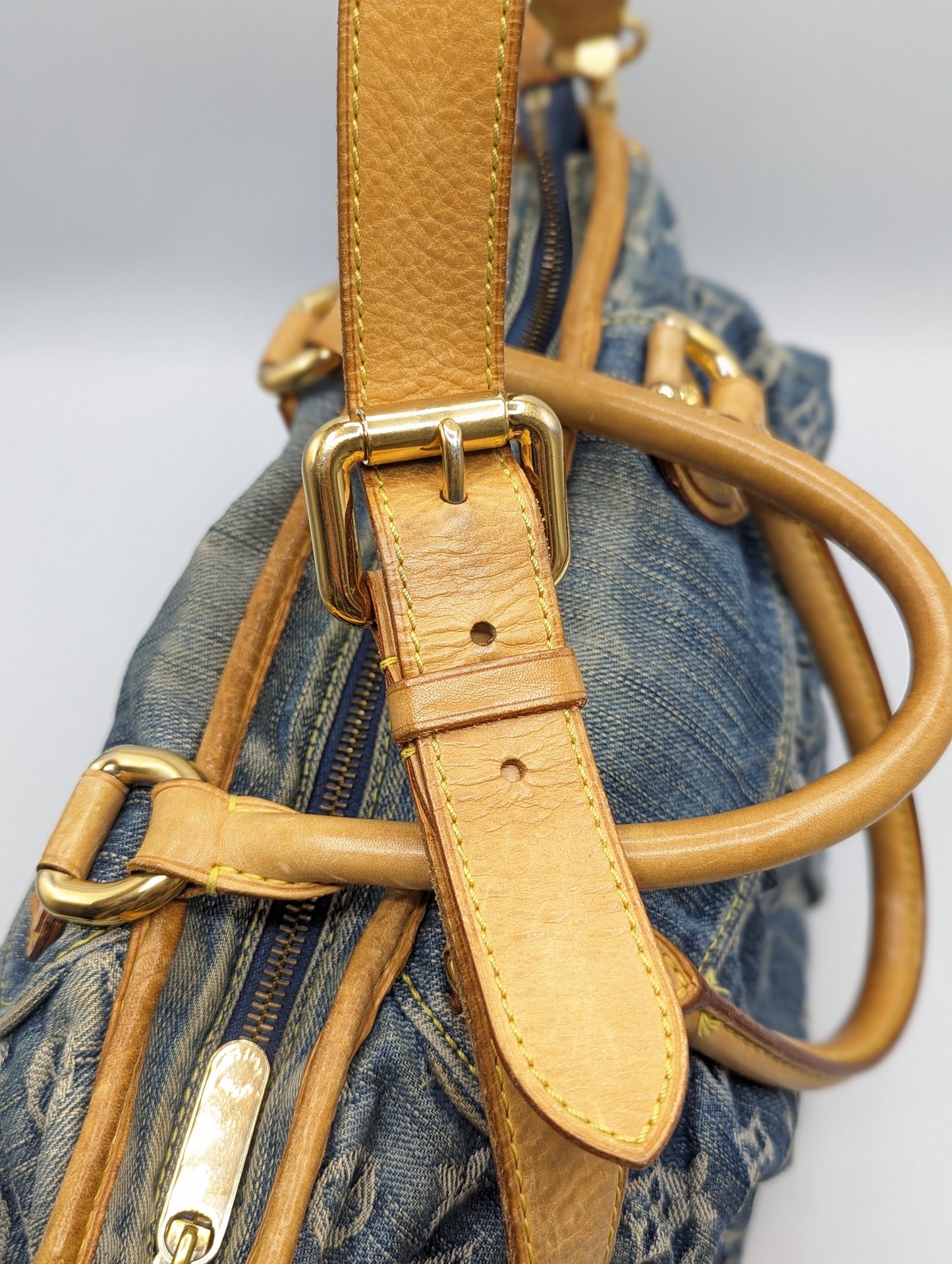 Louis Vuitton Denim Cabby Shoulder Bag