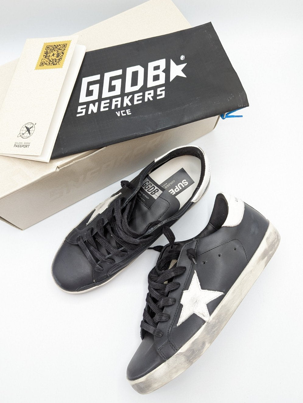 Golden Goose Black Sneakers Size 38
