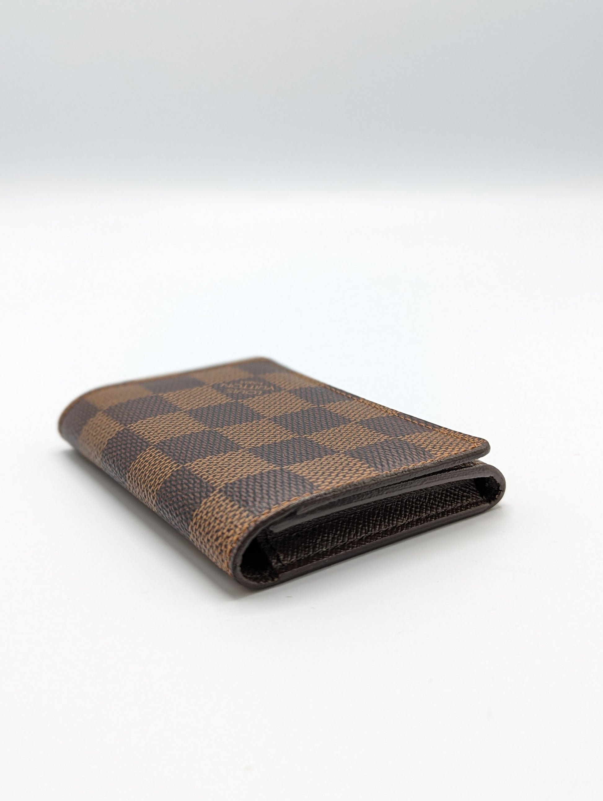 Louis Vuitton Damier Ebene Cartes de Visite Card Wallet