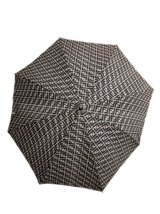 Fendi Zucca Wooden Umbrella