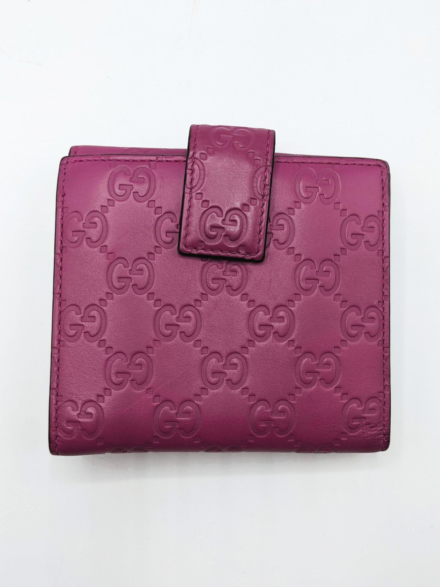 Gucci Fuschia Compact Wallet